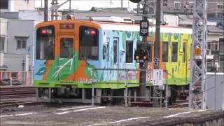 樽見鉄道ハイモ330-702 本巣行き 大垣駅発車