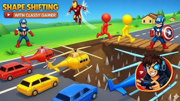 Shape Shifting 🏃‍♂️🚗🚲 | Road to Level 999?🔥 #shorts #shapeshifting #live