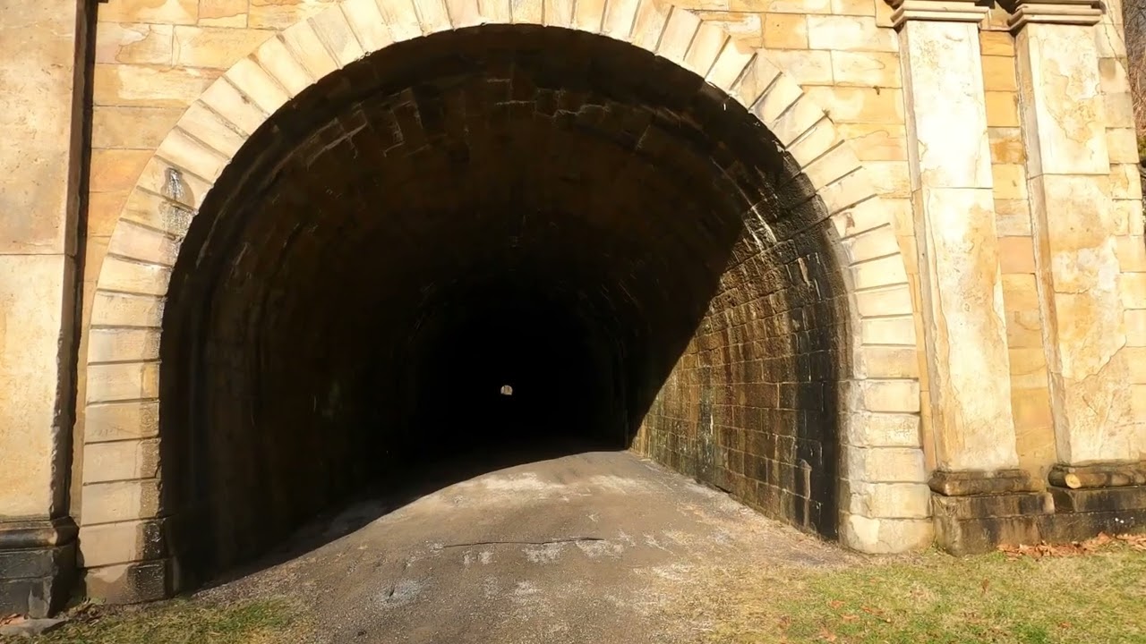 Staple Bend Tunnel - Hike Thru The First Railway Tunnel | Johnstown, PA | Path of The Flood Trail