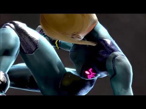 スマブラSP　ゼロスーツサムスとWii fit トレーナーに透明テリーの切りふだ