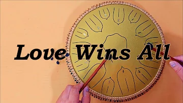 Love Wins All (IU) - Steel Tongue drum / tank drum cover with tabs