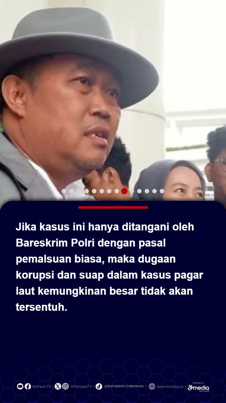 MAKI Kecewa Kejaksaan Agung Menyerah dalam Kasus Pagar Laut Tangerang #pagarlaut #kejagung #suap