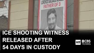 ICE shooting witness released after 54 days in custody