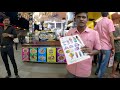 Mumbai Street Food / Juhu Chawpati Food Stalls Tour | Mumbai, IN