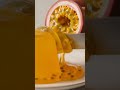 mesmerizing Passion fruit jelly slice asmr #asmr #satisfying #relaxing #slicing