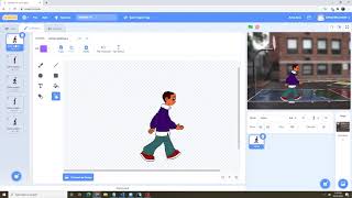 How to make a walking animation on Scratch tutorial