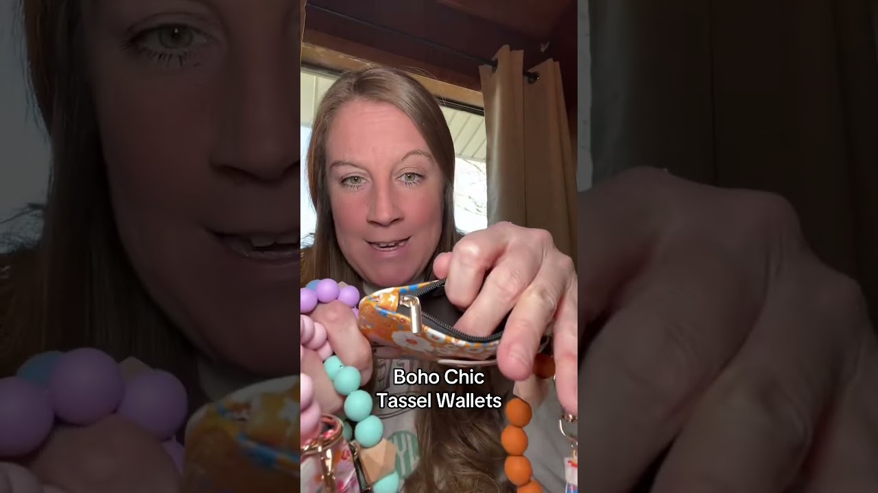 Affordable Boho Chic Tassel Wallets for Gifts! 