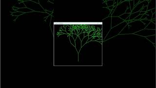 Nature meets coding 🌳💻A beautiful tree generated using Python.#python #codingart #creative #tech