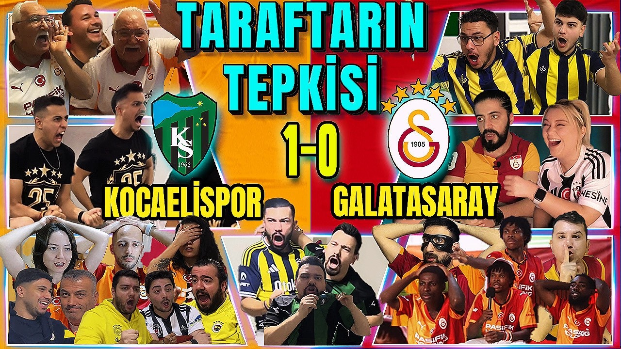 ASLAN’A AĞIR DARBE😱19 MAÇLIK YENİLMEZLİK SONA ERDİ🤯 KOCAELİSPOR 1-0 GALATASARAY | TARAFTARIN TEPKİSİ
