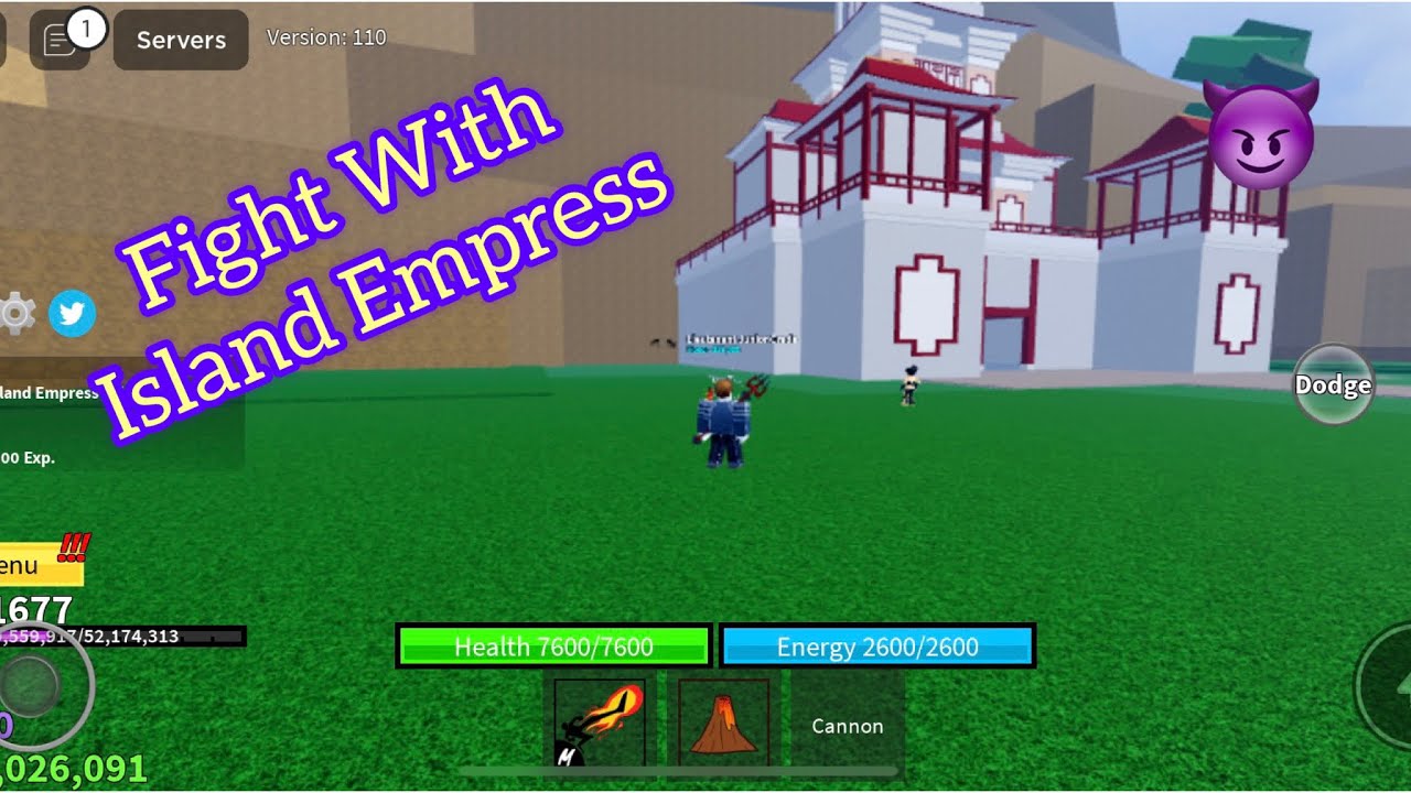 How to defeat Island Empress in Easy Way by using Magma Fruit YouTube