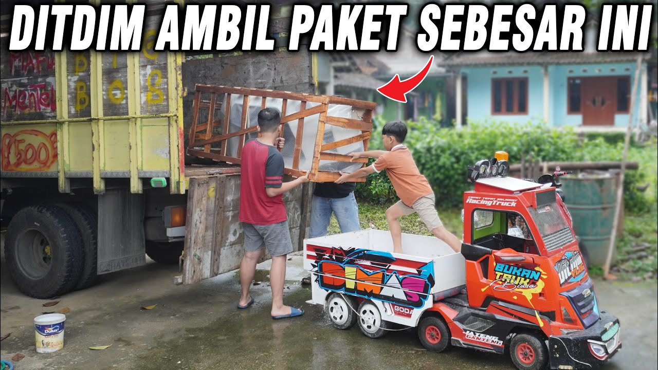 DITDIM AMBIL PAKET UNTUK MOBIL STIKER.. PAKET APAKAH INI?? KEGIATAN DITDIM DIBULAN PUASA..