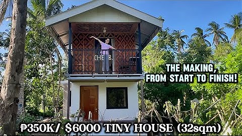 Complete Construction of my Tiny House| Built by 3 Ordinary but Talented People