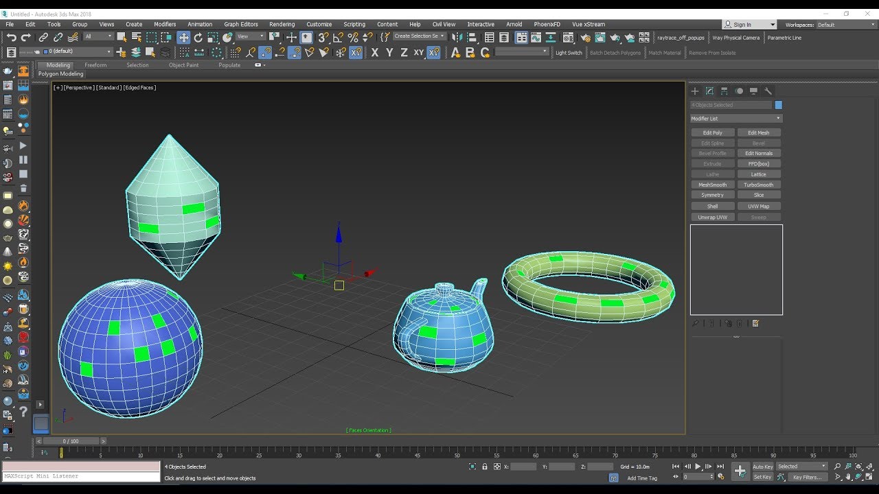 Umoderne Mediator detektor 3DS Max - Face Orientation - Quick Display Of All Back Faces In The Scene -  YouTube