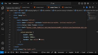Build a RGB & HEX Color Code Finder From ColorPicker Web App in Browser Using JavaScript screenshot 5