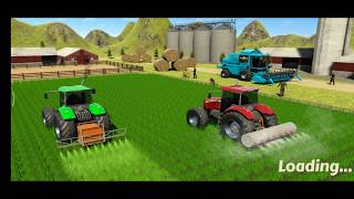 Real Tractor Driver Simulator Game 2020 | cargo tractor trolley simulator farming game | new game screenshot 4