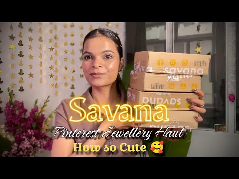 🤌Savana Pinteresty & most viral Jewellery haul under RS.150 only🤯 sab kuch kitna cute hai🤌
