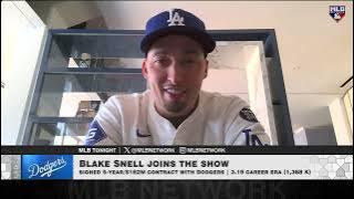 Blake Snell chats with us after signing with the Dodgers!
