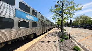 Metra 120 Veterans unit at Glencoe, IL