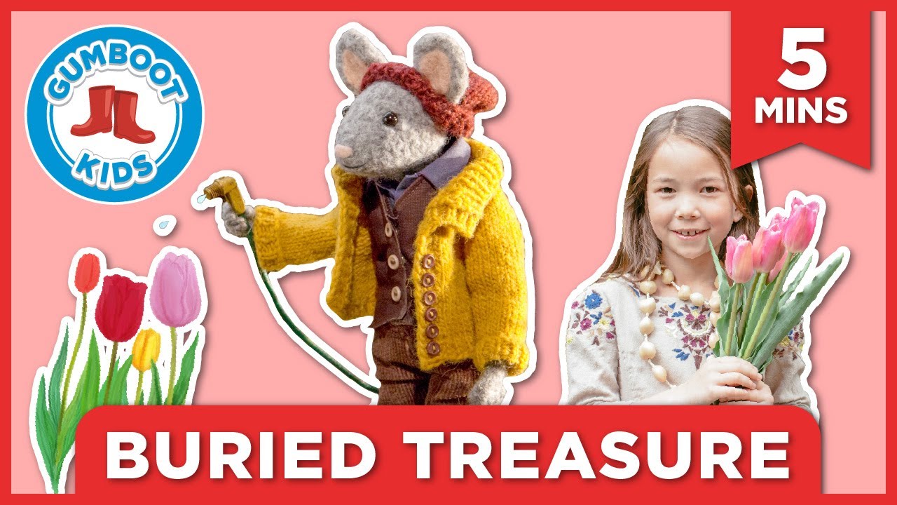 Buried Treasure  🔎 Gumboot Kids l Solve A Nature Mystery With Scout & Have A Mindful Moment