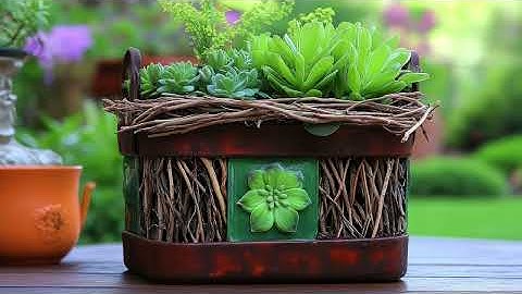 Easy Rustic Garden Upcycle Decor Projects Using Twigs, Branches, and Recycled Finds