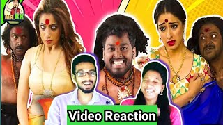 இது சாதா பேய் இல்ல காஜி பேய்👻😂 | Sowkarpettai Movie Roast | MR KK Video Reaction | Tamil Couple