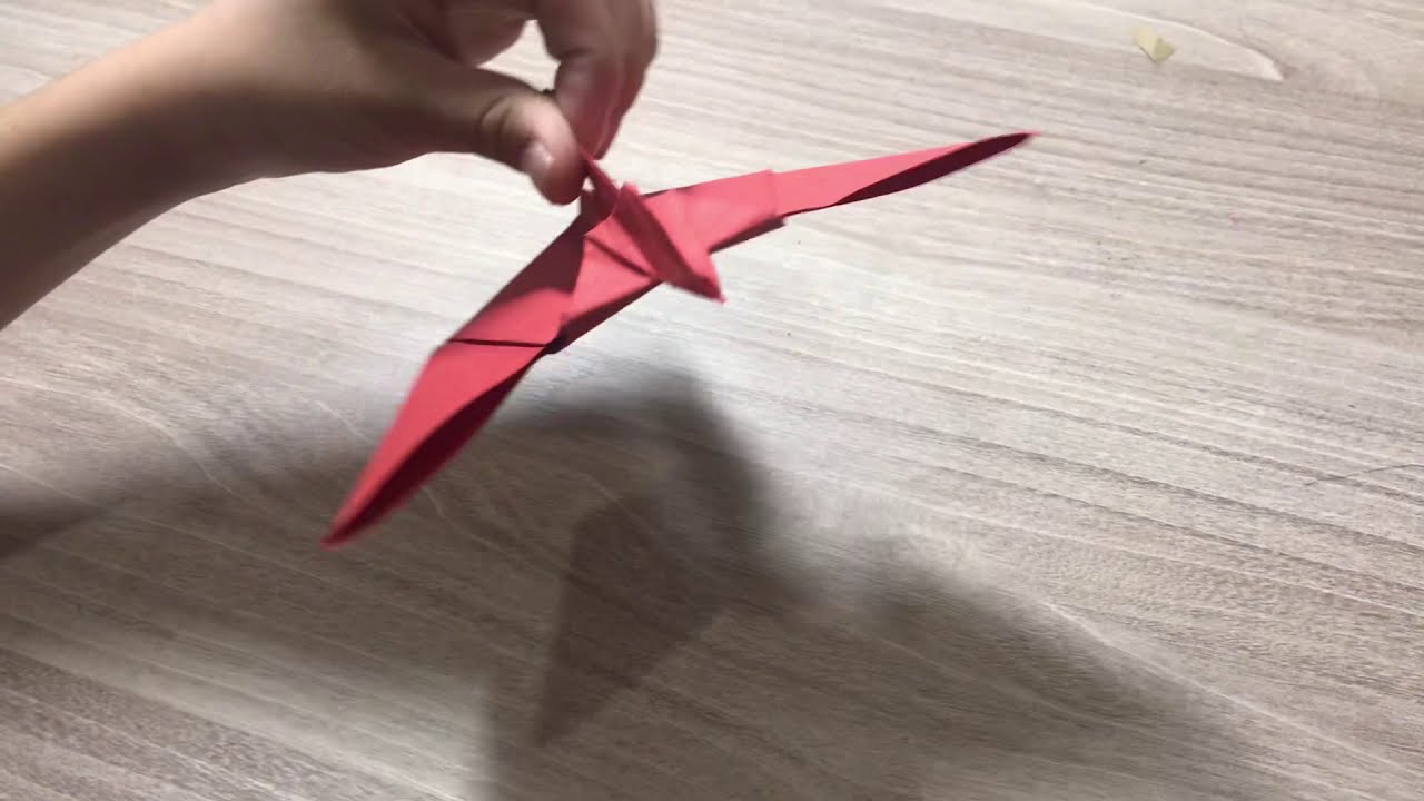 Origami 2 Khủng Long bay Pterosaur YouTube
