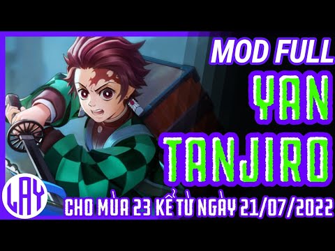 #1 🔥MOD Skin Yan Tanjiro Kamado Full giống thật mùa 23 mới nhất không lỗi cực hay chỉ có ở Lay Studio Mới Nhất