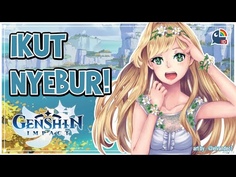 【GENSHIN IMPACT】Kuy Nyebur Juga! Asyik Bisa Berenang~【NIJISANJI ID | Layla Alstroemeria】