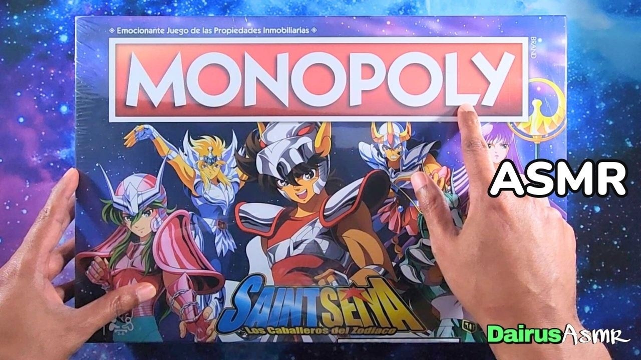 ASMR - Monopoly Saint Seiya - Los Caballeros del Zodiaco