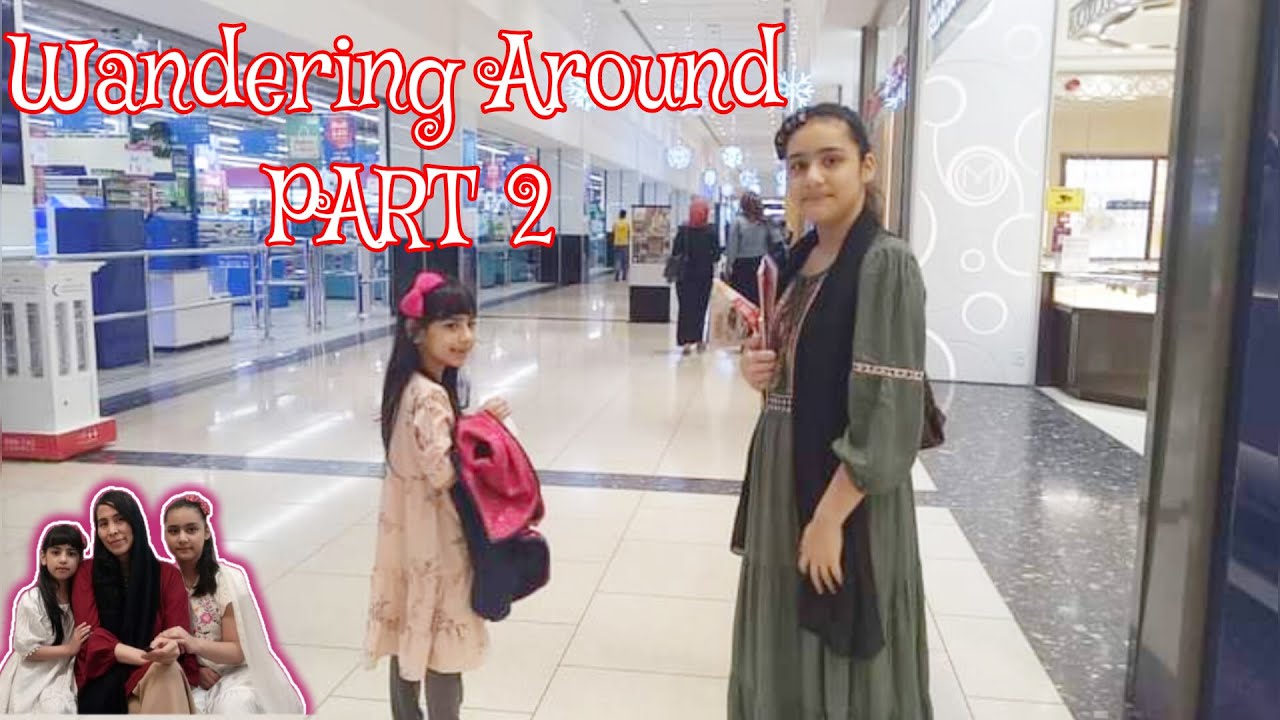 Part 2 walk tour Sharjah City Centre UAE 