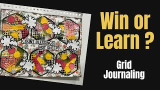 Mixed Media Art Journal Tutorial WIN OR LEARN #artjournal #mixedmedia