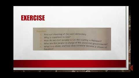 Class 5th Subject : S.St lecture# 23 lesson#11 The government and the law page # 98 Questions 1 to 3