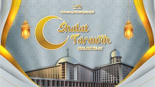 Download Lagu SHOLAT ISYA DAN TARAWIH MASJID ISTIQLAL II MALAM KE - 21 Ramadhan 1444 H MP3