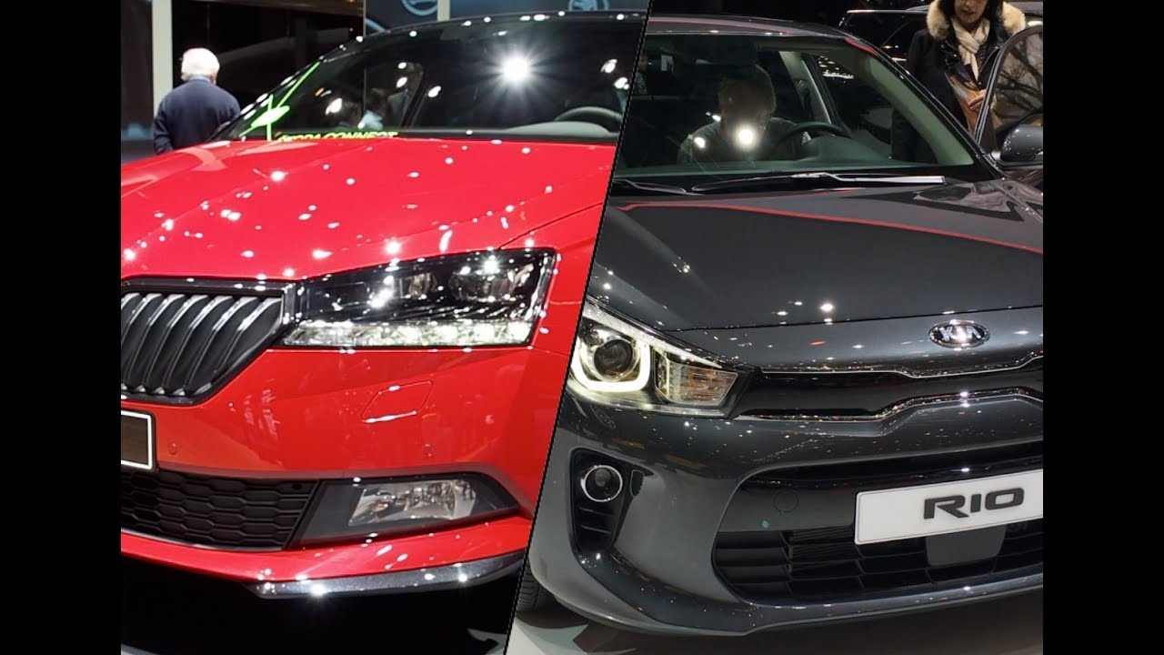 2018 Skoda Fabia vs. 2018 Kia Rio - YouTube