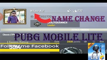 How To Change Name In Pubg Mobile Lite Bangla?Buy ID Card/Rename Card pubg mobile lite.