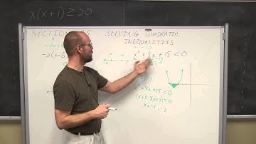 College Algebra Section 4.4 Building Quadratic Models & 4.5 Quadratic Inequalities