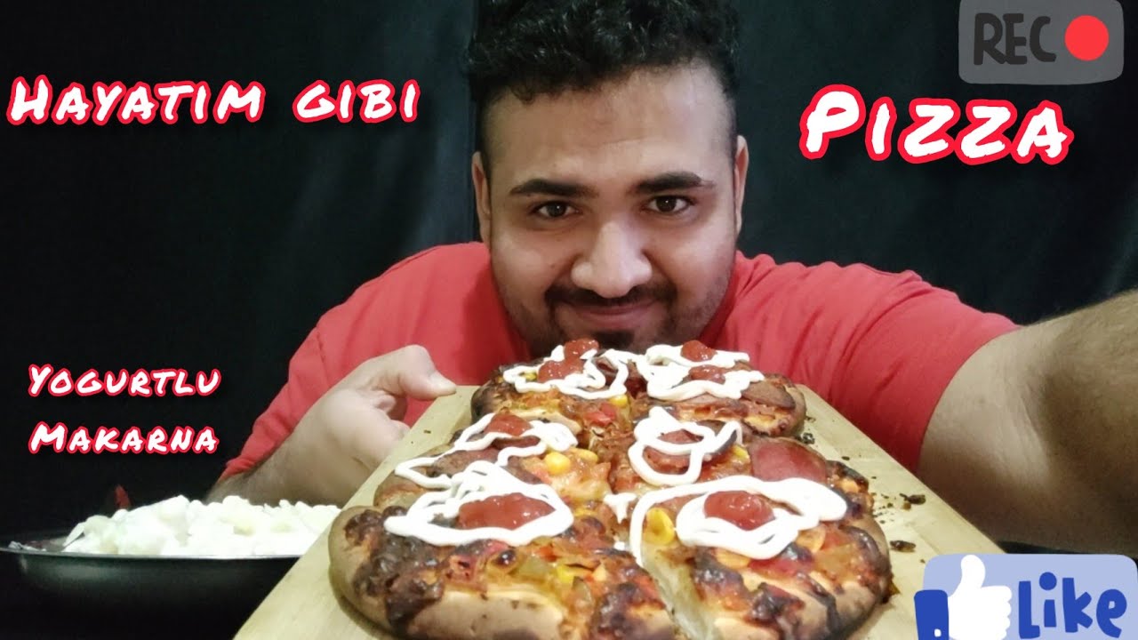 HAYATIM GİBİ BİR PİZZA / TÜRKÇE ASMR / TÜRKÇE MUKBANG/ BEKOLATTE ASMR