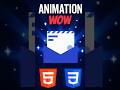 Crazy letter animation using only html css 😱#coding #webdevelopment #shorts
