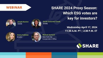 Proxy Season 2024: Which ESG votes are key for investors?