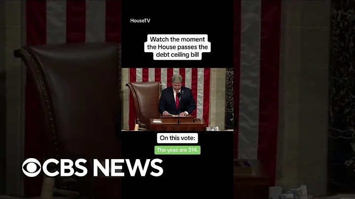 House passes debt ceiling bill #shorts