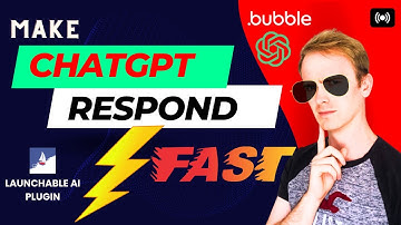 Realtime ChatGPT Streaming | Make OpenAI API respond lightning fast with this Bubble.io plugin