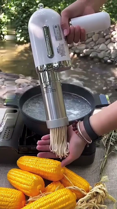 Product Link in Bio ( 104 ) ✅ Handheld Automatic Cordless Pasta Noodle Maker