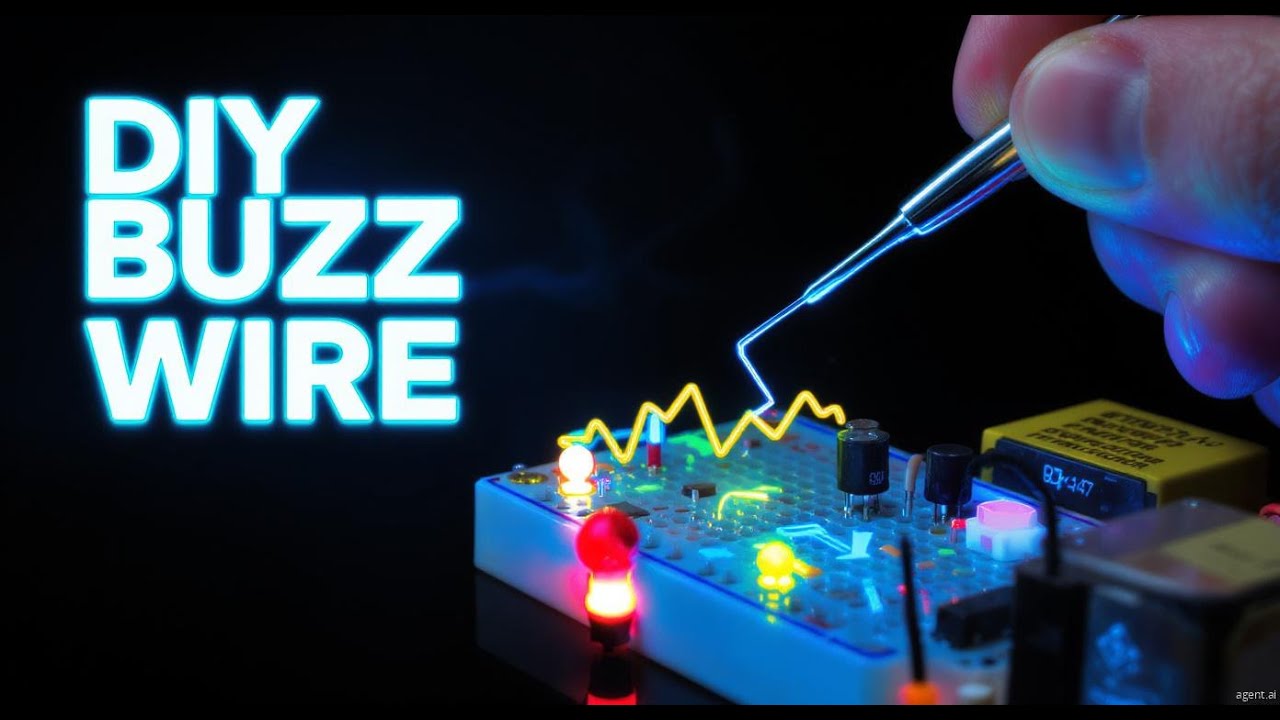 Buzzwire Using Arduino DIY BuzzWire Game with BC547 Transistor | Easy Circuit - YouTube