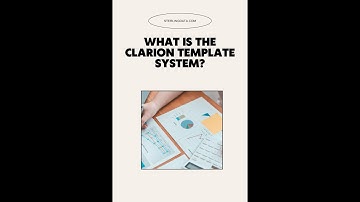 What is the Clarion template system