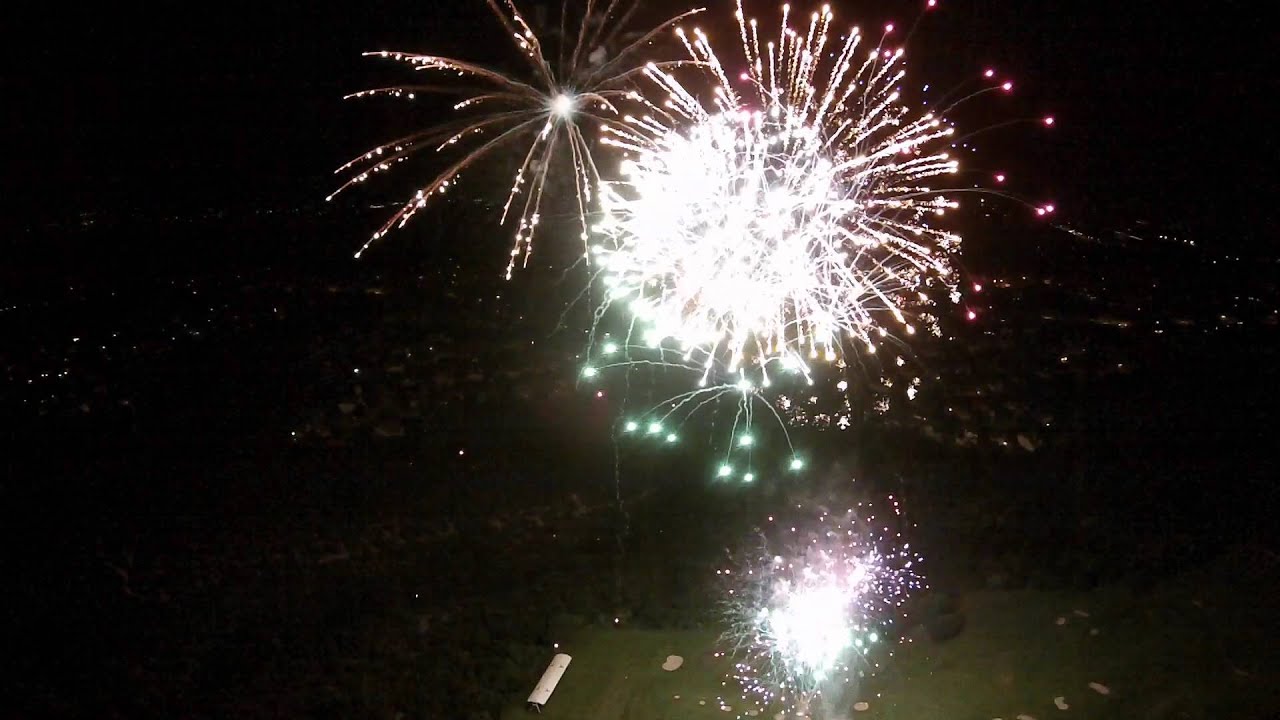 Drone Video over UT Golf Club Fireworks July 2014 YouTube