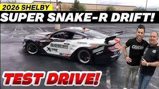 2026 Shelby Mustang Super Snake-R Drift Edition! TEST DRIVE!