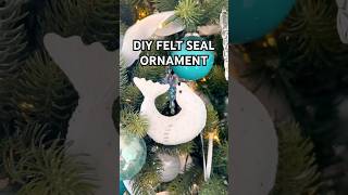 DIY Felt Seal Ornament Tutorial (Printable Felt Ornament Pattern PDF Available)