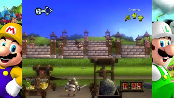 (LW)Shrek the Third #8 MINIGAME #1 Academy Grounds