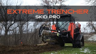 Skid Steer Trencher  Skid Pro