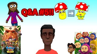 Partee TV Q&A #5: Thoughts on Paw Patrol Movie, Favorite Episode, Changes To Mushroomania and More!